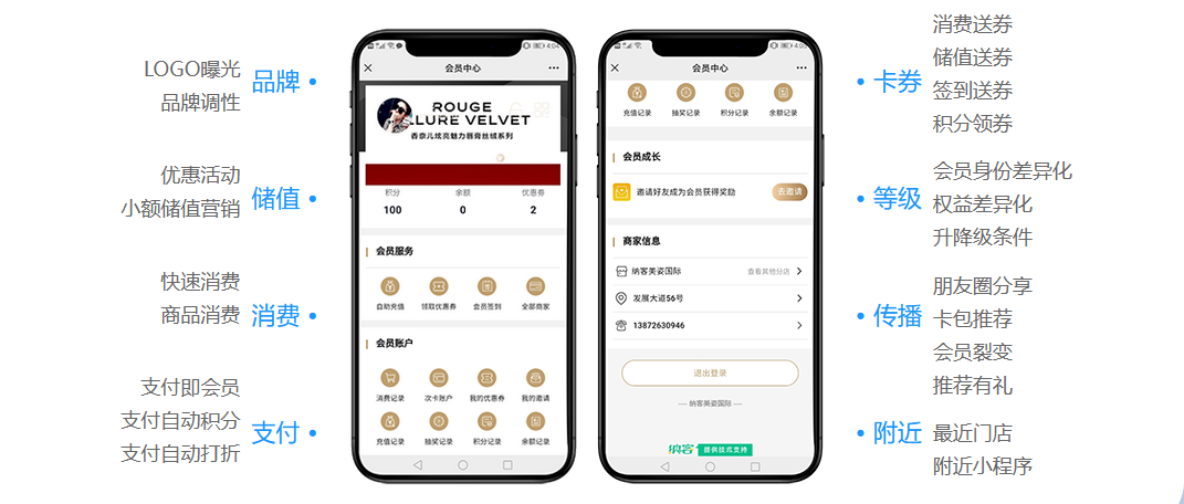 納客標(biāo)準(zhǔn)版會(huì)員管理系統(tǒng)解決方案