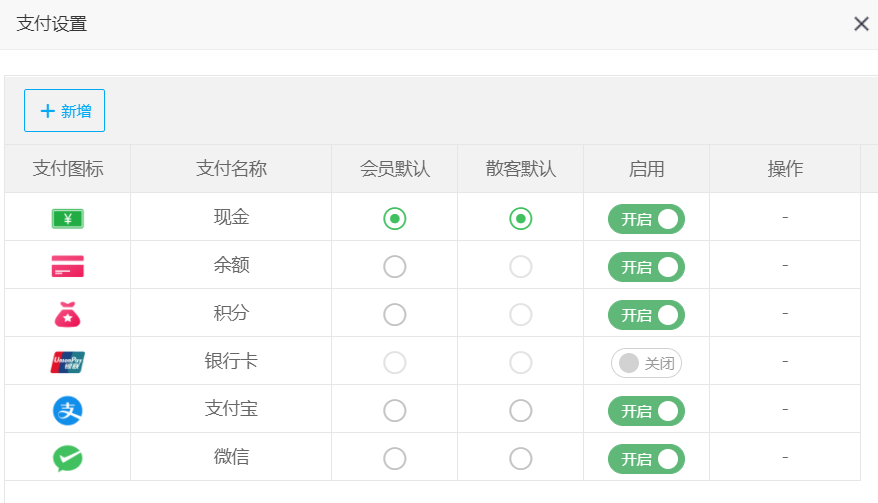 支付設(shè)置