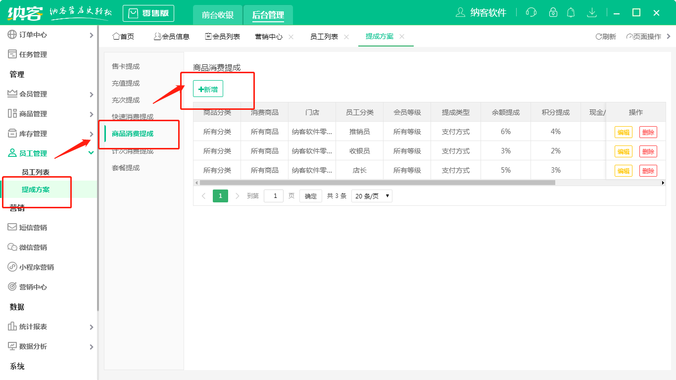 納客多規(guī)格管理