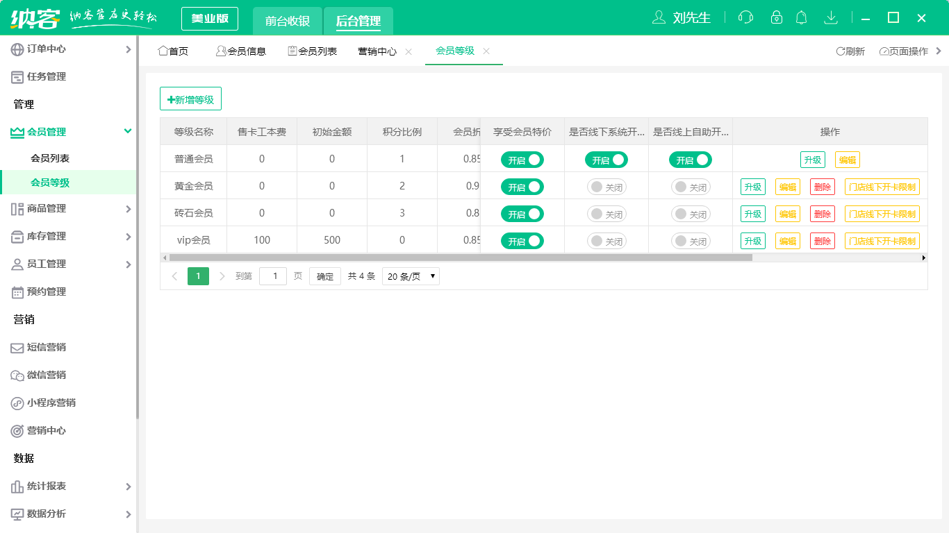 酒店會(huì)員管理系統(tǒng)2