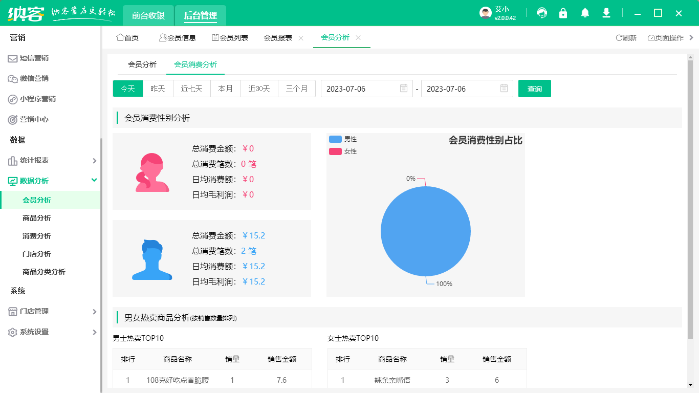 會(huì)員管理系統(tǒng)定制2
