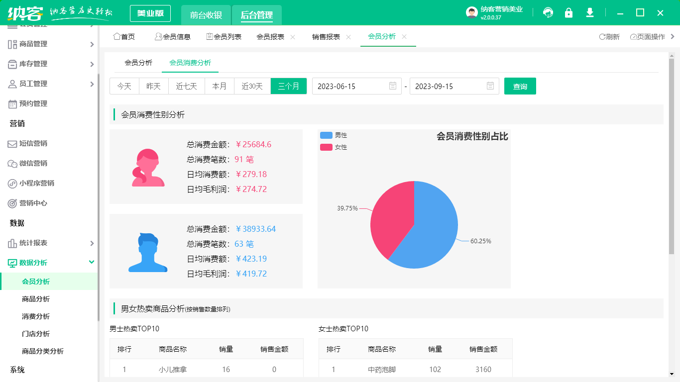 會(huì)員管理系統(tǒng)