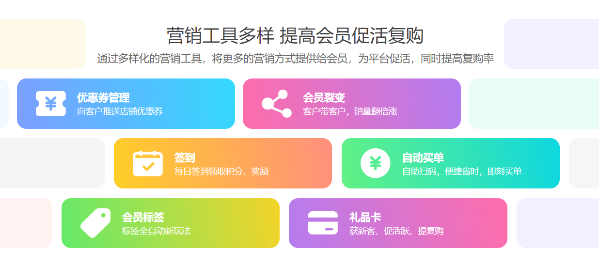 有沒有免費的會員管理小程序？2