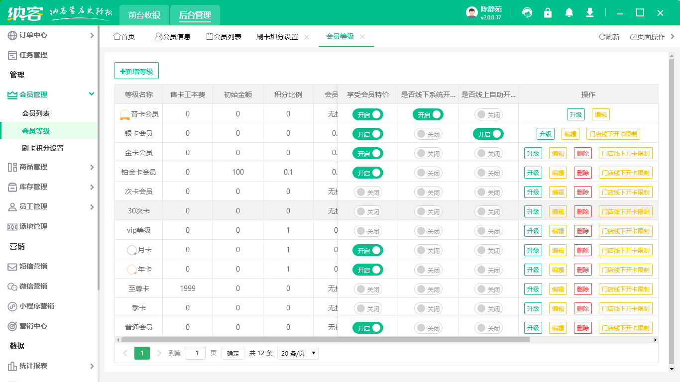 診所會(huì)員管理系統(tǒng)