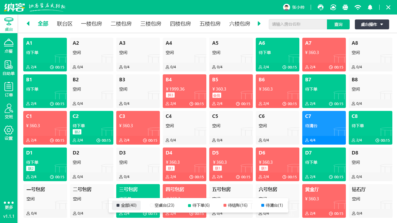 飯店會(huì)員系統(tǒng)