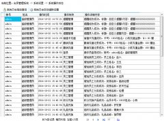 系統(tǒng)操作日志